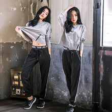 Load image into Gallery viewer, 2019 Women's Yoga Sets Yoga Tshirt Pants Running Training Exercise Sport Suits Workout Clothing Fitness Gym Tracksuit