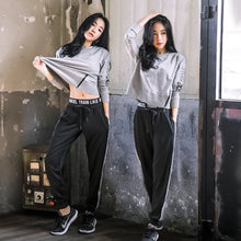 Load image into Gallery viewer, 2019 Women's Yoga Sets Yoga Tshirt Pants Running Training Exercise Sport Suits Workout Clothing Fitness Gym Tracksuit