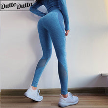 Load image into Gallery viewer, Gym Yoga Pants Sports Wear For Women Tummy Control High Waist Leggins Sport Tights Woman Fitness Seamless Leggings Sportswear