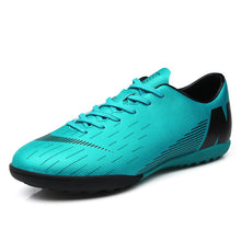 Load image into Gallery viewer, Football Shoes Men Turf Spikes Football Boy Women Outdoor Athletic Trainers Sneakers Adults Brand Professional Soccer Futbol