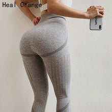 Load image into Gallery viewer, High Waist Vital Seamless Leggings Gym Leggings Sport Fitness Leginsy Sportowe Yoga Pants Scrunch Butt Leggings Running Tights