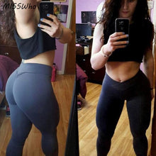 Load image into Gallery viewer, Leggins Sport Women Fitness Tights Sportswear Yoga Pants Sports Pants Running Training Yoga Leggings Ropa Deportiva Mujer