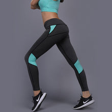 Load image into Gallery viewer, 2 Pieces Sexy Yoga Set Women Fitness Running TShirt + Pants Breathable Gym Workout Clothes Compressed Yoga Leggings Sport Suit