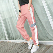 Load image into Gallery viewer, EF8162 Loose Running  Pants Yoga Women Elastic Waist Quick Dry Training Jogging Trousers Female Exercise Sports Pants Autumn