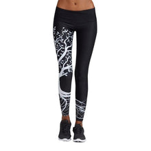 Load image into Gallery viewer, 2019 New Printing 2 Piece Suit Women Patchwork Yoga Set Sport Fitness Women Pants Leggings Push Up Yoga Pants Summer Sportswear