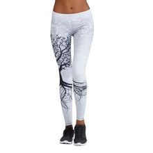 Load image into Gallery viewer, 2019 New Printing 2 Piece Suit Women Patchwork Yoga Set Sport Fitness Women Pants Leggings Push Up Yoga Pants Summer Sportswear