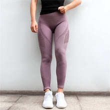 Load image into Gallery viewer, Shark Energy Seamless Leggings High Waist Yoga Pants Workout Gym Leggings Scrunch Butt legging Gradient Sport Yoga Leggings