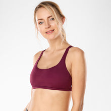 Load image into Gallery viewer, CRZ YOGA Women's Removable Pads Yoga Bra Tops Cross Strappy Back Sports Bra