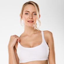 Load image into Gallery viewer, CRZ YOGA Women's Removable Pads Yoga Bra Tops Cross Strappy Back Sports Bra