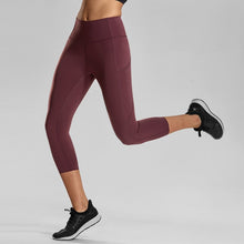 Load image into Gallery viewer, CRZ YOGA Women's Naked Feeling High Waist Capri Tights Sports Leggings with Side Pockets -19"