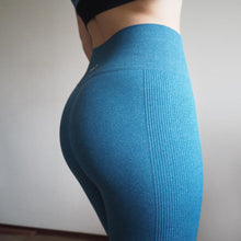 Load image into Gallery viewer, COPOZZ Sport Yoga Pants Women Running Sportswear Stretch Fitness Leggings Seamless Tummy Control Gym High Waist Tights Trousers