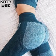 Load image into Gallery viewer, Sport Yoga Pants Women Fitness Yoga Sport Leggings High Waist Seamless Leggings Gym Workout Jogging Running Pants Sport Clothing