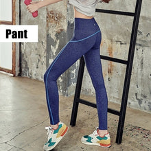 Load image into Gallery viewer, 3 Pieces Yoga Set Yoga Set Sexy Fitness Running Gym Workout Tracksuit Sports Women Geometry Print Gym Clothes Female Jogging Set
