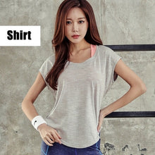 Load image into Gallery viewer, 3 Pieces Yoga Set Yoga Set Sexy Fitness Running Gym Workout Tracksuit Sports Women Geometry Print Gym Clothes Female Jogging Set
