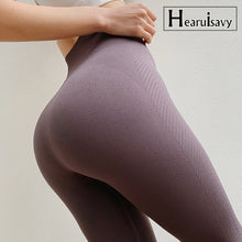 Load image into Gallery viewer, New Process Seamless Leggings Sport Fitness Women High Waisted Sport Gym Leggings Push Up Yoga Pants Winter Fitness Clothes