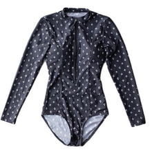 Load image into Gallery viewer, Body Suits Women's Swimsuit One Piece Long Sleeve Swimsuit Swimwear Female bodysuit Bathing Diving Surfing beachwear