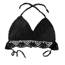 Load image into Gallery viewer, 2019 Solid Women Push-Up Padded Bikini Top Bandeau Swimwear Sling Halter Swimsuit Beachwear Underwire Bikini Maillot De Bain#sw