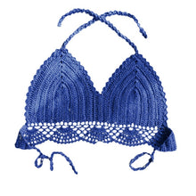 Load image into Gallery viewer, 2019 Solid Women Push-Up Padded Bikini Top Bandeau Swimwear Sling Halter Swimsuit Beachwear Underwire Bikini Maillot De Bain#sw