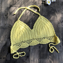 Load image into Gallery viewer, 2019 Solid Women Push-Up Padded Bikini Top Bandeau Swimwear Sling Halter Swimsuit Beachwear Underwire Bikini Maillot De Bain#sw