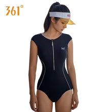 Load image into Gallery viewer, 361 Women Swimwear One Piece Swimsuit Push Up Tight Triangle Sport Bikini Ladies Black Red Sexy Swimsuit Pool Beach Bathing Suit