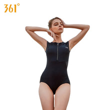 Load image into Gallery viewer, 361 Women Swimwear One Piece Swimsuit Push Up Tight Triangle Sport Bikini Ladies Black Red Sexy Swimsuit Pool Beach Bathing Suit
