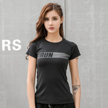 Load image into Gallery viewer, Women Yoga shirt Gym Fitness Sports shirt Quick Dry Running Cycling Sport Shirts Sexy sports wear for women gym