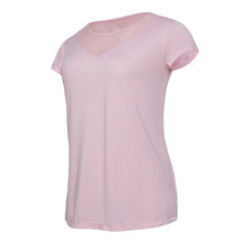 Load image into Gallery viewer, Sexy Mesh Yoga Short Sleeves for Womens Quick Dry Fitness Workout Shirts O-Neck Running T-shirts 2019 Vansydical