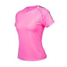 Load image into Gallery viewer, OLOEY 2018 Quick Dry Women Yoga Set Gym Fitness Clothes Yoga Shirts+2 in 1 Shorts Running Jogging Workout Yoga Sexy Sportswear