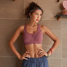 Load image into Gallery viewer, Sexy Yoga Bra Women Padded Sports Bra Shake Proof Running Workout Gym Top Tank Fitness Shirt Vest