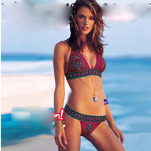 Load image into Gallery viewer, 2019 Floral Printed Bikini Push-up Swimming Bathing Swimwear