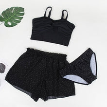 Load image into Gallery viewer, High Leg 2018 Bandeau bikini set Swimwear female pieces swimsuit High Waist Bikini Women Bathing Suit biquini
