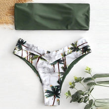 Load image into Gallery viewer, Women's Swimming Suit Sexy Bikini Swimsuit 2019 Swimwear Sexy Women Bikini Set Coconut Print Padded Swimwear Bathing Beachwear