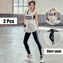 Load image into Gallery viewer, 3 Pcs Workout Clothes For Women Yoga Set top bra Leggings Women Tracksuit Gym Clothing Fitness Sport Suit Running Sportswear