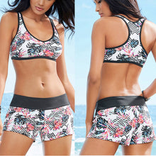 Load image into Gallery viewer, Women's Swimming Suit Sexy Bikini Swimsuit 2019 Swimwear Women Print Bandage Bikini Set Push-Up Brazilian Beachwear Swimsuit