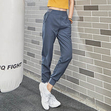 Load image into Gallery viewer, women yoga loose pants Female Trousers Casual  Quick Drying Fitness Workout Long baggy Pants  Running sportswear