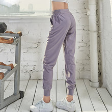 Load image into Gallery viewer, women yoga loose pants Female Trousers Casual  Quick Drying Fitness Workout Long baggy Pants  Running sportswear