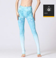 Load image into Gallery viewer, 2018 Printed Yoga Pants Women High Waist Yoga Leggings for Fitness Sports Tight Pants Running Athletic Leggings Sport Trousers