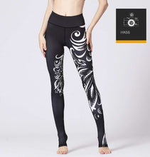 Load image into Gallery viewer, 2018 Printed Yoga Pants Women High Waist Yoga Leggings for Fitness Sports Tight Pants Running Athletic Leggings Sport Trousers