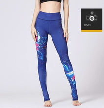 Load image into Gallery viewer, 2018 Printed Yoga Pants Women High Waist Yoga Leggings for Fitness Sports Tight Pants Running Athletic Leggings Sport Trousers