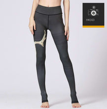 Load image into Gallery viewer, 2018 Printed Yoga Pants Women High Waist Yoga Leggings for Fitness Sports Tight Pants Running Athletic Leggings Sport Trousers