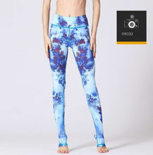 Load image into Gallery viewer, 2018 Printed Yoga Pants Women High Waist Yoga Leggings for Fitness Sports Tight Pants Running Athletic Leggings Sport Trousers