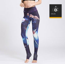 Load image into Gallery viewer, 2018 Printed Yoga Pants Women High Waist Yoga Leggings for Fitness Sports Tight Pants Running Athletic Leggings Sport Trousers