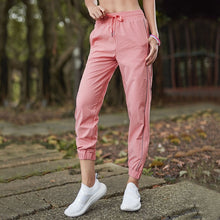Load image into Gallery viewer, Sports Pants Spring Autumn Women Loose Yoga Pants Sports Trousers Fitness Exercise Running Jogging Loose Workout Sport Pants