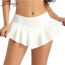 Load image into Gallery viewer, Fashion Active Tennis Skirt with Inner Shorts Sports Gym Fitness Running Yoga Jogging Short Womens Skorts Anti Exposure Shorts