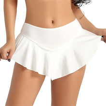 Load image into Gallery viewer, Fashion Active Tennis Skirt with Inner Shorts Sports Gym Fitness Running Yoga Jogging Short Womens Skorts Anti Exposure Shorts