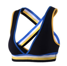 Load image into Gallery viewer, U17251 Sports Bra Top Yoga Fitness Bra Shockproof Cross Back Push Up Workout Bra For women Gym Running Jogging Yoga Underwear