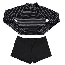 Load image into Gallery viewer, New Sexy Bikinis Set High Waist Swimsuit Women Biquini Suit Two Pieces suit Sunscreen Long Sleeved Swimsuit Boxer Bathing Suit