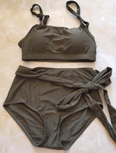 Load image into Gallery viewer, 2019 the newest Women swimsuit  with Bow-tie High Waist Swimwear Quick Drying Beach Bathing suit